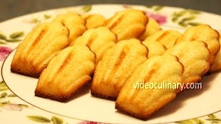 French Madeleines Recipe - VideoCulinary.com Resimi