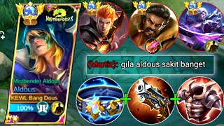 MARTIZ AUTO KETAR KETIR DI EXPLANE!! CARA LAWAN MARTIZ PAKAI ALDOUS! - mobile legends