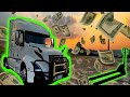 How To DOUBLE YOUR MONEY As A Truck Driver By Using THIS | Delivery To Small Neighborhood | VOLVO