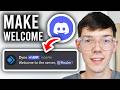How To Make Discord Welcome Message With Dyno Bot - Step By Step