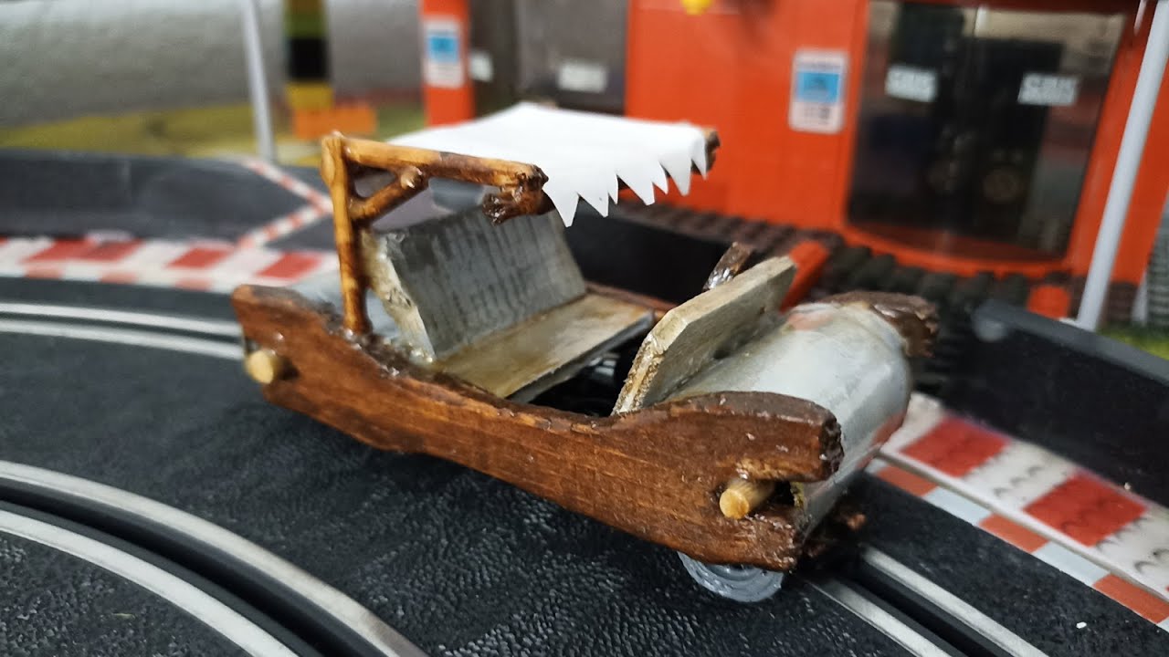 Realización Troncomovil de los Picapiedra Slot 1/43