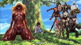 Ymir Founding Titan Vs All Titans Eren Yeager Ultimate Aot Battle