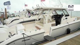 [ENG] PURSUIT Sport S 408 - 4K resolution - The Boat Show