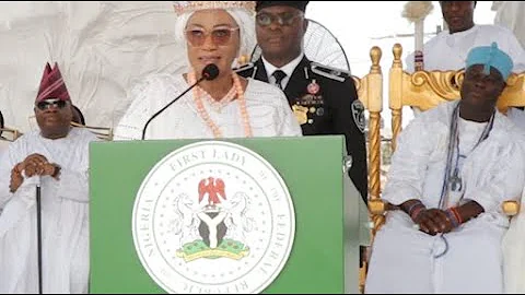 Full Drama As Remi Tinubu Delivers A Powerful Speech Addressing Governors At Ooni Of Ife Anniversary