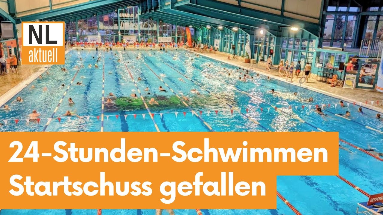 Cottbus | Startschuss für 24-Stunden-Schwimmen in Lagune gestartet