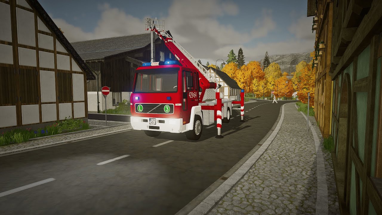 Volvo FL180 SH-21 Bumar Koszalin OSP Psary