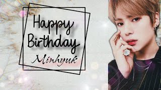 Happy Minhyuk Day❤|| Monsta x || Hua hai aaj pehli baar || Hindi song || kpop mix [Birthday special]