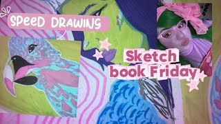 Sketch book speed drawing!