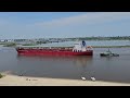 Large Barge on Lake Charles - Louisiana