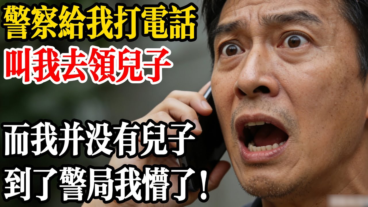 警察給我打電話叫我去領兒子，而我并沒有兒子，到了警局我懵了！
