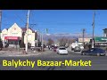 4K. Город Балыкчы Базар-Рынок, Кыргызстан / Balykchy city Bazaar-Market, Kyrgyzstan