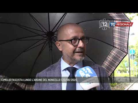 CIMELIO FASCISTA LUNGO L'ARGINE DEL NONCELLO | 23/09/2025
