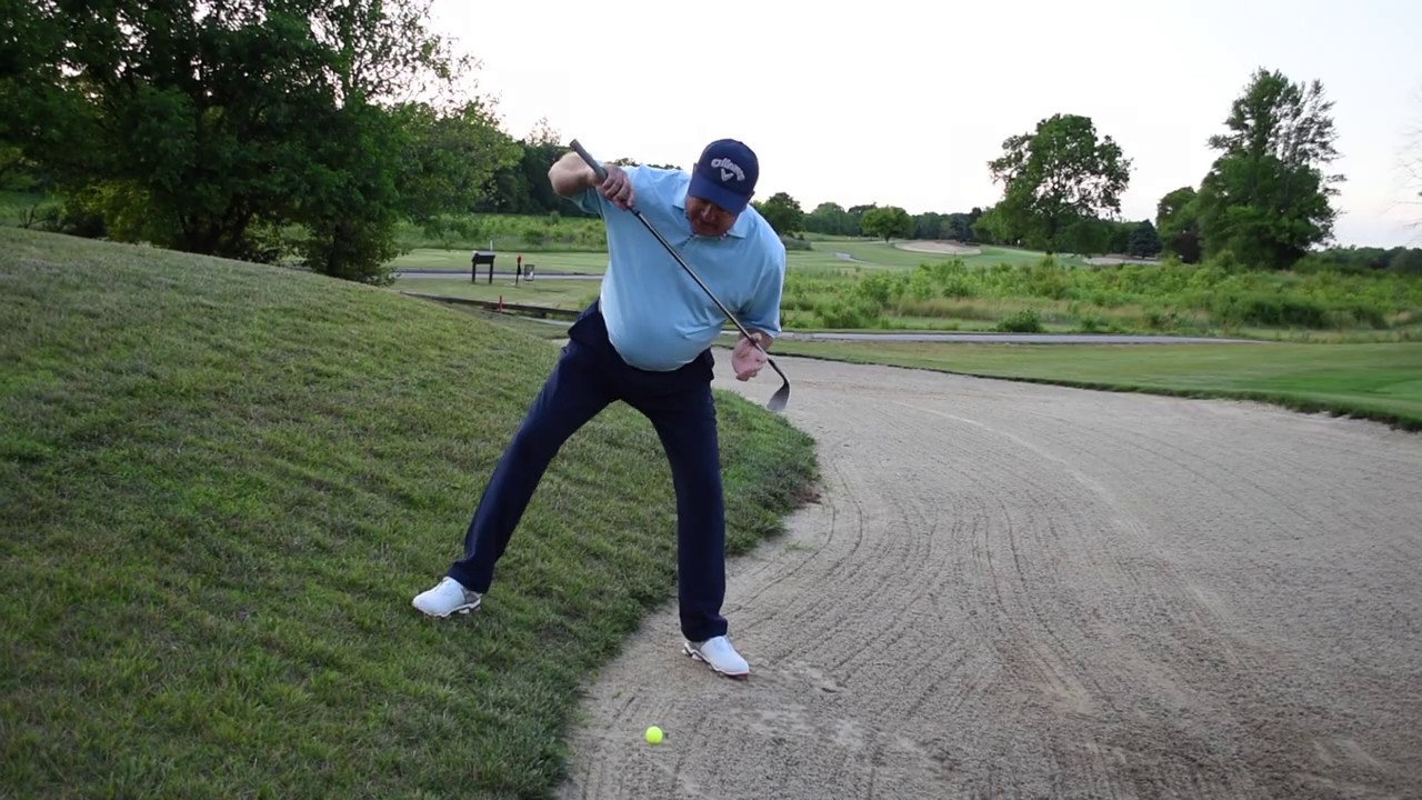 A Foursome of Trouble Shots!   4 Different Bunker Shots