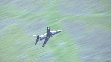 The Mach Loop: Hawk ZK029 2nd pass @ Ochr y Bwlch, 25/10/2017