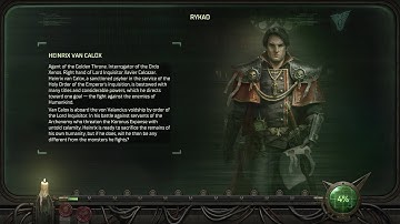 Rogue Trader - Interrogator Heinrix van Calox