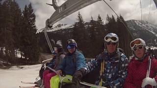 Wipe outs and fun from Skiing Easter 2016