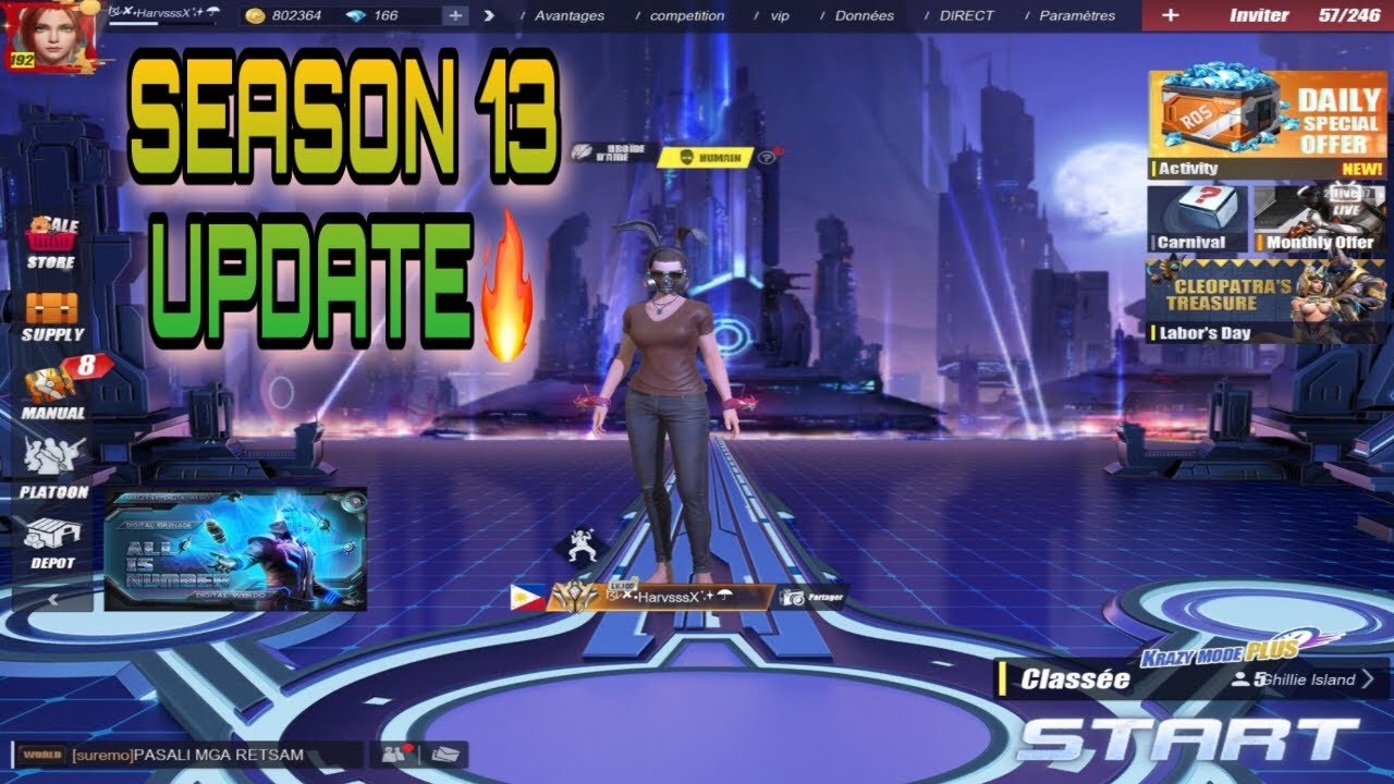 ROS SEASON 13 UPDATE! / 1vs5 Special kill montage / Rules of suvival Ep.7🔥