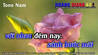 Bên Nhau Đêm Nay [Karaoke] [Tone Nam] Chachacha (Dancing All Night)