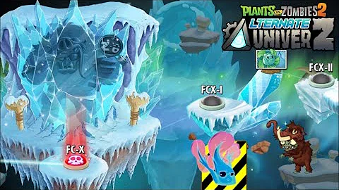 Challenging Ice Age - all normal & challenge Frostbite Caves levels - PvZ 2 AltverZ