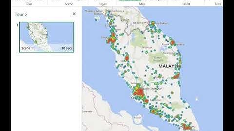 Geocoding in 3D Map Microsoft Excel 365
