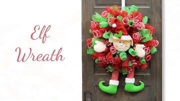 Elf Head 2 Wreath Enhancement