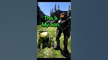 THE SON OF MASTER CHIEF. #halo #memes #masterchief