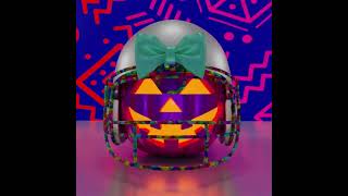 Jack-o-lantern Halloween NFT collection. Blender NFTs