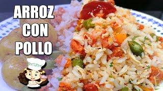 COMO HACER el mejor arroz con pollo colombiano paso a paso