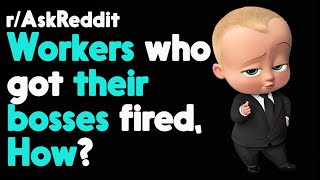 Boss! You're Fired! r/AskReddit Reddit Stories  | Top Posts