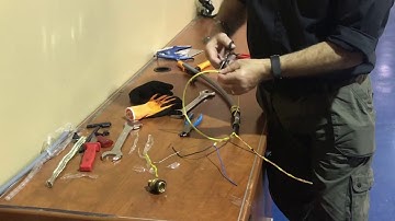 Preparing an intrinsically safe cable - Part 3