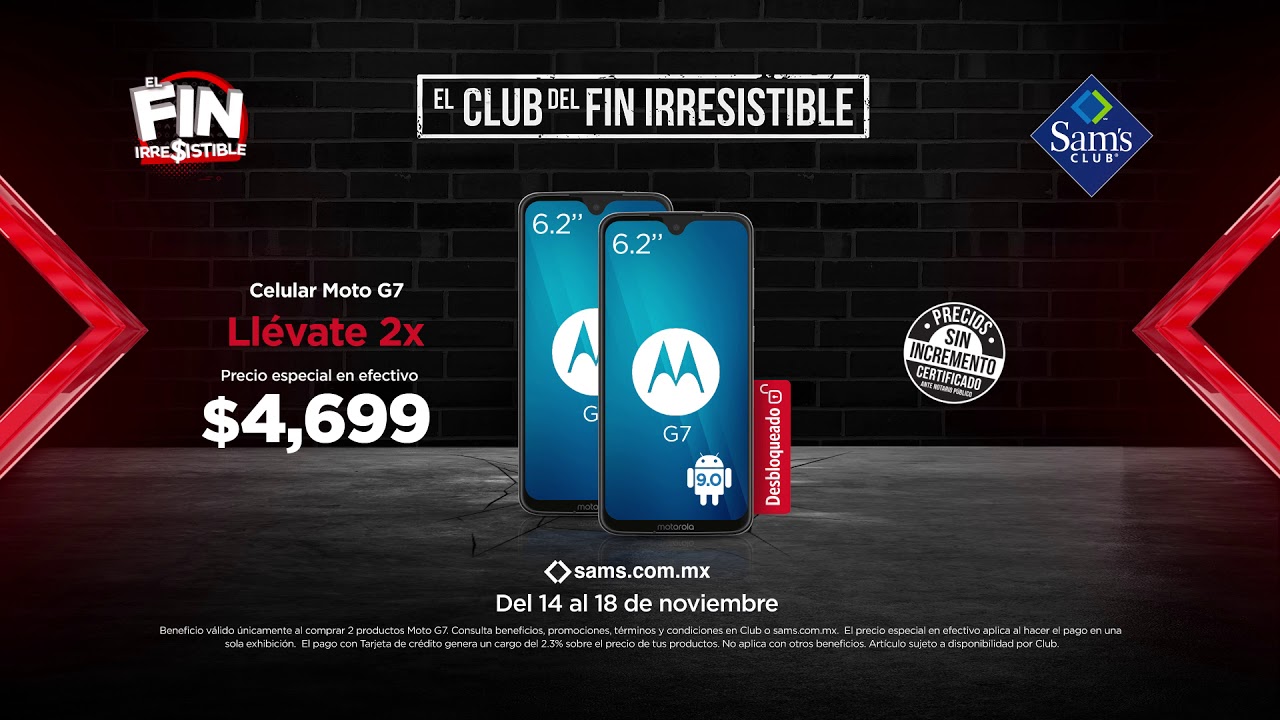Motorola G7 - Fin Irresistible Sam's Club - YouTube