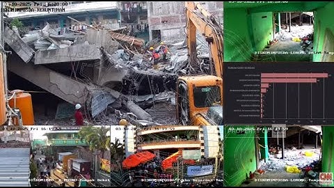 LIVE Situasi Evakuasi Terkini Korban Reruntuhan Ponpes Al-Khoziny Sidoarjo