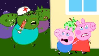 Peppa Zombie Apocalypse, Zombies Appear At The Forest‍♀ | Peppa Pig Funny Animation