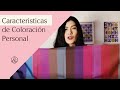 Técnicas de Coloración personal: ¿Qué son las Características?