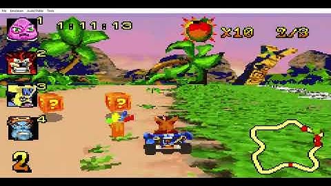 Crash Nitro Kart GBA Gameplay