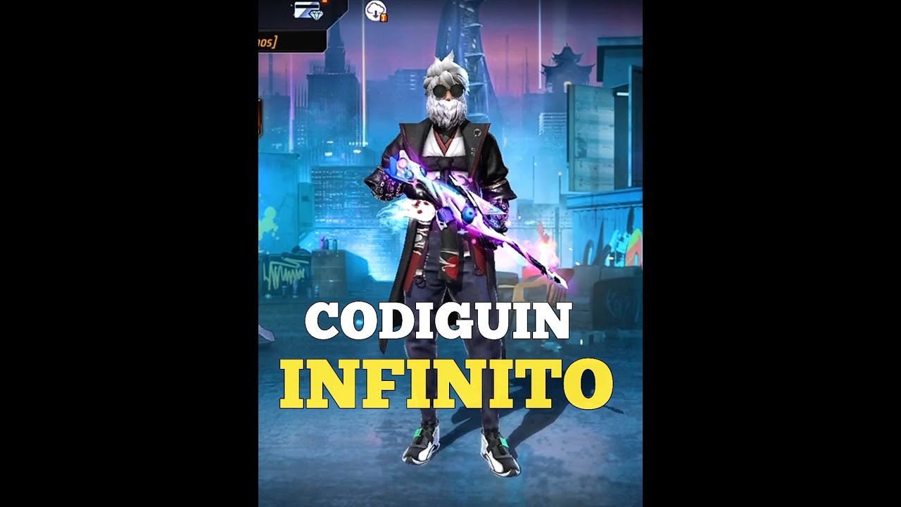 CODIGUIN INFINITO FF: GARENA LIBERA NOVO CODIGUIN UNIVERSAL