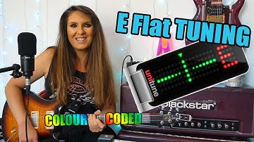 How to do Eb tuning on the Guitar
