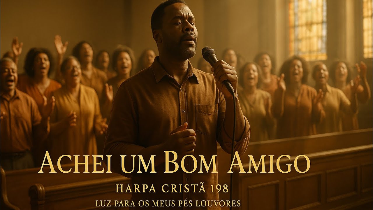 Achei um Bom Amigo (Harpa Cristã 198) – Luz para os Meus Pés Louvores ...