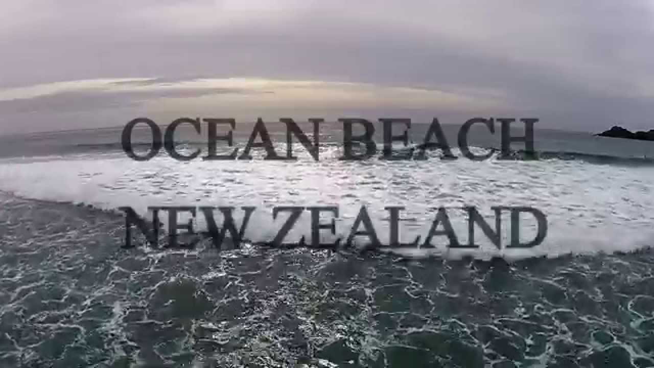 Ocean Beach New Zealand Surfing And Dolphins With Dji Phantom 2 Vision