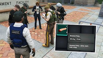 Brian Found a Severed Finger After Receiving an Anonymous Ping | NoPixel RP | GTA RP