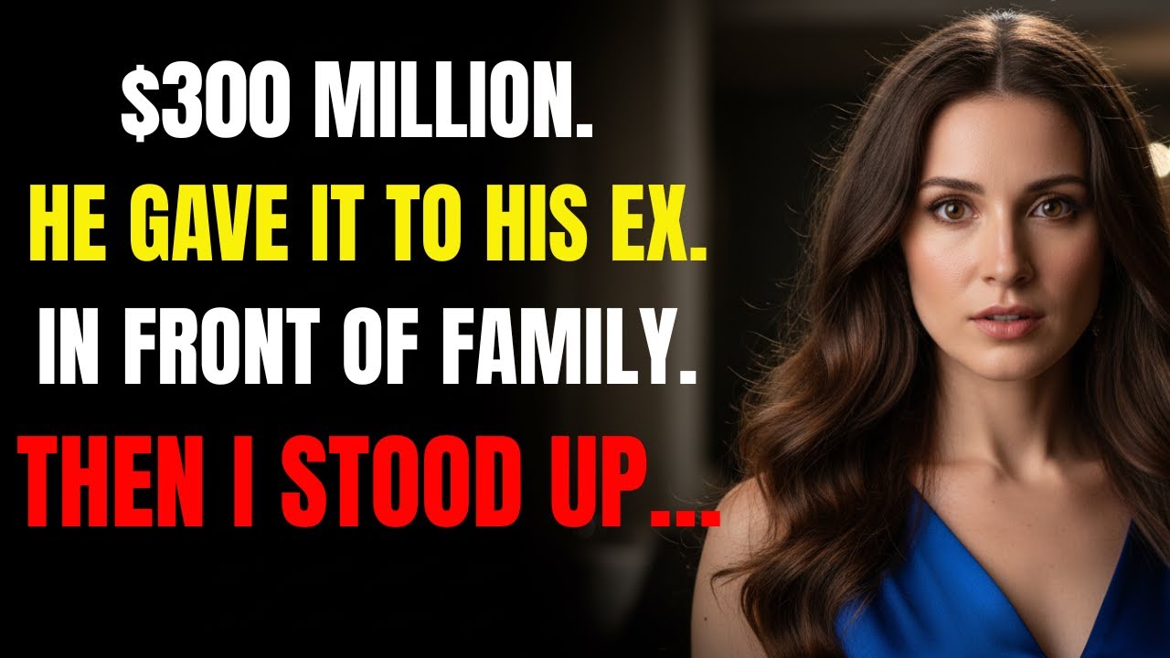 My Husband Gave His Ex $300 Million — In Front of Our Family