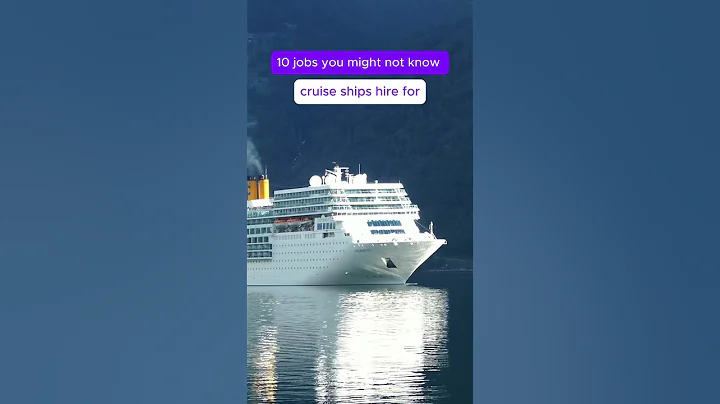 10 surprising jobs cruise ships hire for 😱