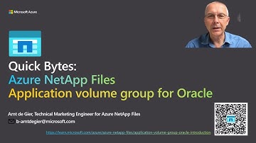 Quick Bytes: Azure NetApp Files application volume group for Oracle