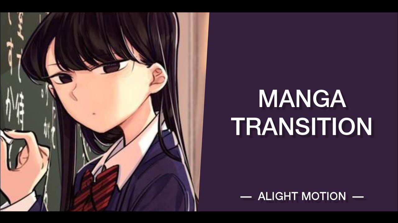 #1 manga transition ¦ alight motion - YouTube