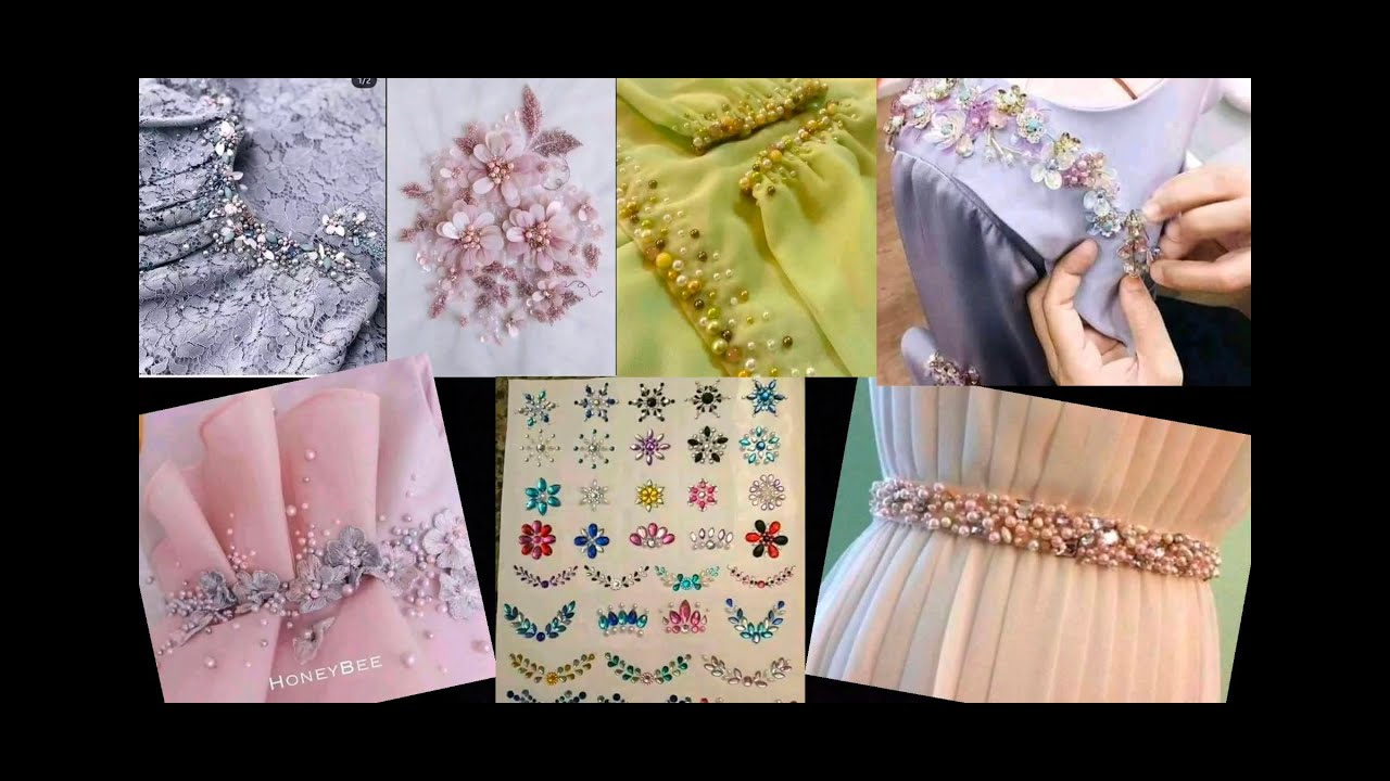 Inspirasi payet untuk gaun