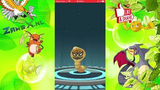 Pokémon GO evolve shiny Ekens into shiny Arbok