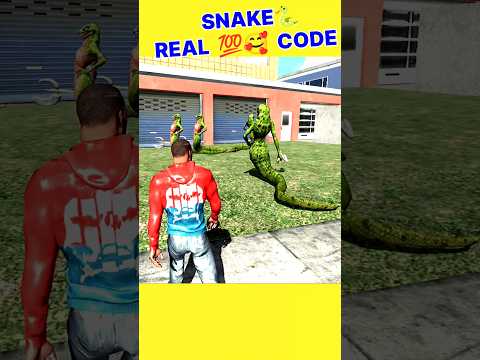 Snake Monster Man Cheat Code in Indian Bike Driving 3d game😱🔥 #indianbikedriving3d #shorts