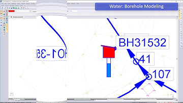 CIVIL DESIGNER Software: Hydraulic borehole modelling