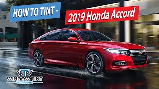 How To Professionally Tint A Full Car - 2019 Honda Accord screenshot 5