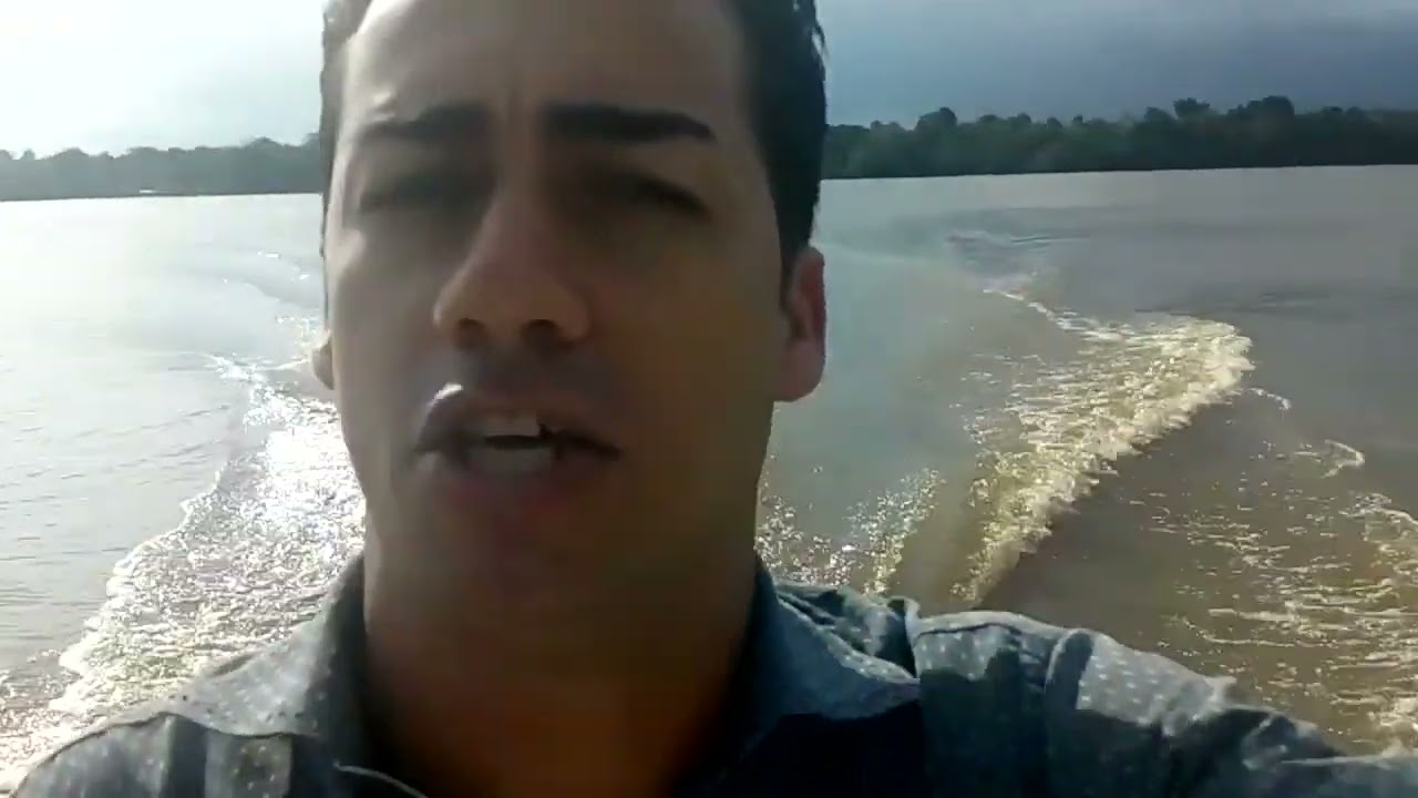 ilha de Marajó chegando na vila pamar no rio aranai. pastor Roma Martins
